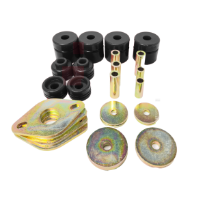 Toyota Tundra Leaf Spring Pads - Energy Suspension - Hyper-Flex - Black - `00-`06